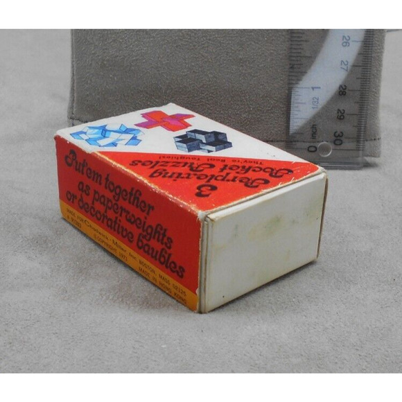 Chadwick Miller 1971 Perplexing Pocket Puzzles 91383 1971 Vintage - Picture 3 of 5